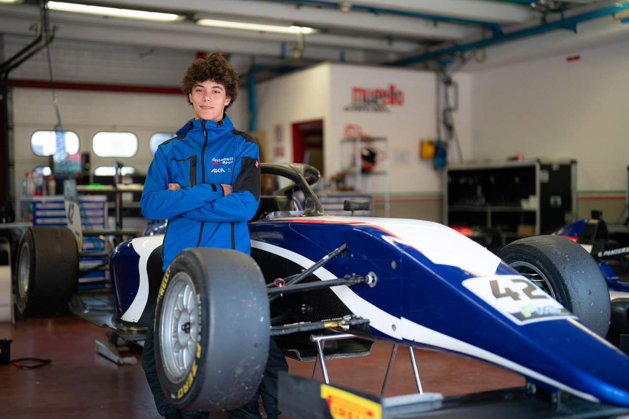 Evan Michelini debutará este fin de semana en el Campeonato Europeo de Fórmula 4